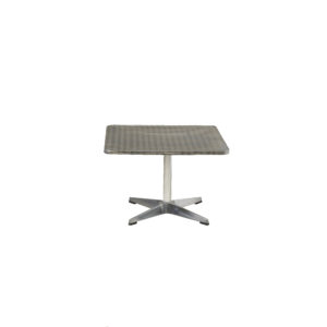 COFFEE TABLE - ALUMINUM, SQUARE