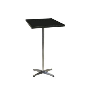 BAR TABLE - BLACK, SQUARE