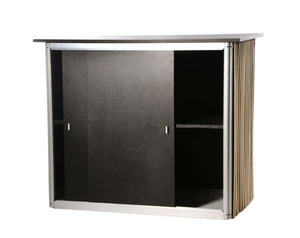 COUNTER W/ WOODEN SLATS - Image 2
