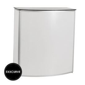 Exxcurve curved desk