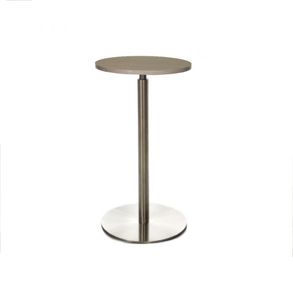 "ZAC" BAR TABLE - OAK LAMINATE