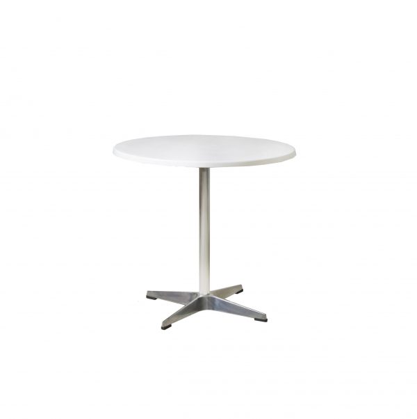 CAFÉBORD - HVITT Ø-80 CM