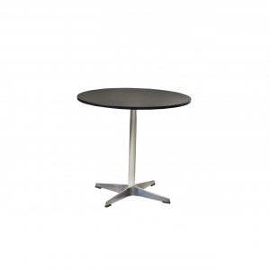CAFÉBORD - SORT Ø-80 CM.