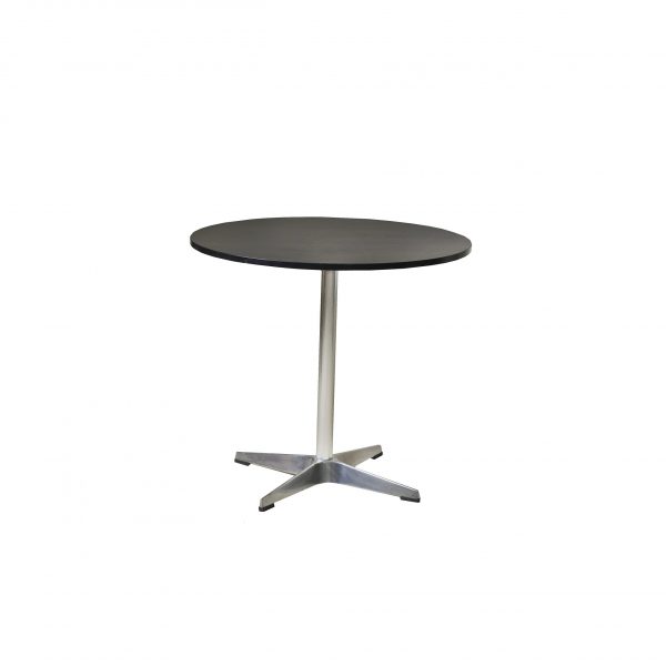 CAFÉBORD - SORT Ø-80 CM.