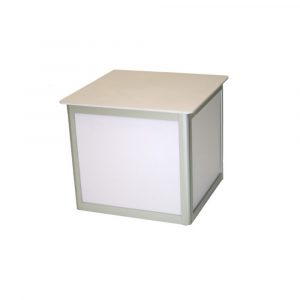 Podium - White 50 cm.