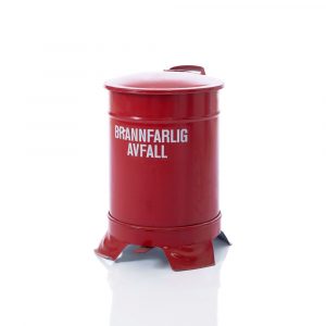 AVFALLSDUNK BRANNFARLIG AVFALL