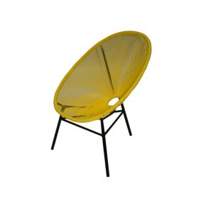 CHAIR, "MALIN" - YELLOW