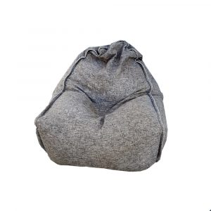 BEAN BAG - GREY / WHITE