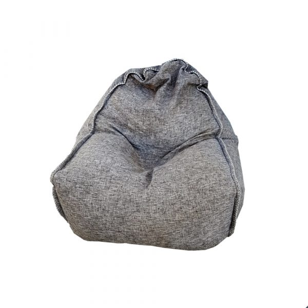 BEAN BAG - GRÅ / HVIT MELERT