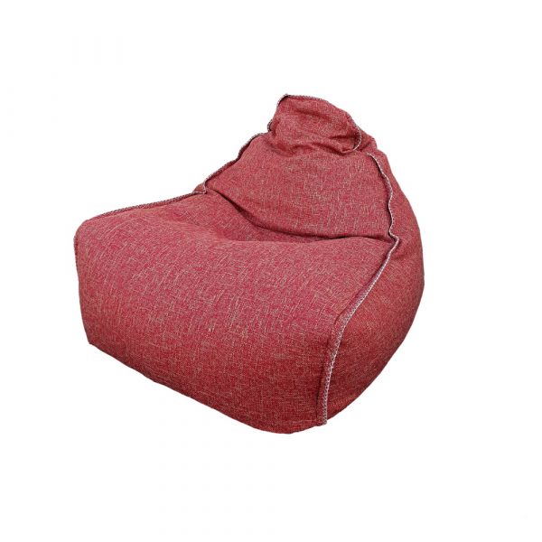 BEAN BAG - RED / BEIGE