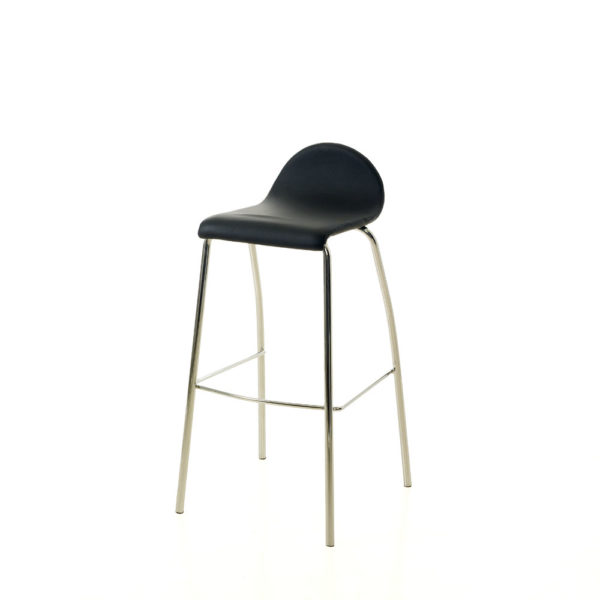"TIFF" BAR STOOL - BLACK