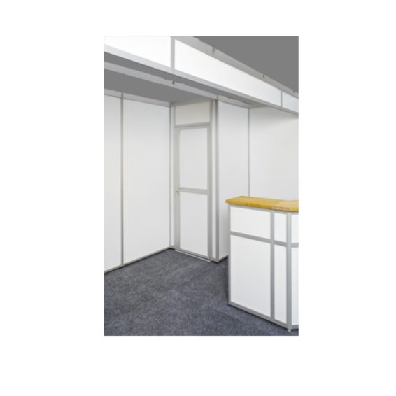 Messevegg - 1 meter modul, hvit - Bilde 4