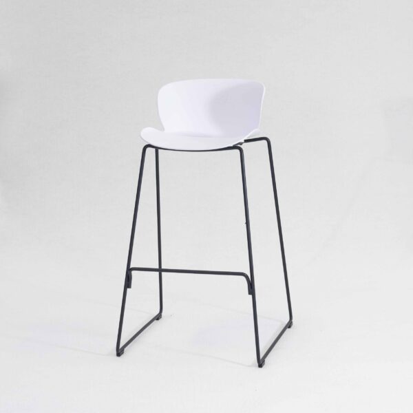 Egil barstool, white