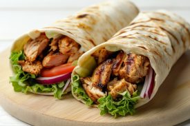 Wrap - kylling & bacon