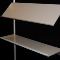 Wall shelf - straight 2M - Image 2