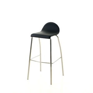 "TIFF" BAR STOOL - BLACK