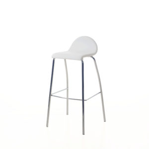 "TIFF" BAR STOOL - WHITE