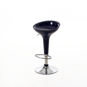 "PUFF" BARSTOOL - BLACK