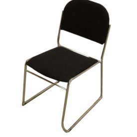 STOL - SVART/STÅL