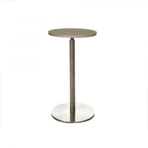 "ZAC" BAR TABLE - OAK LAMINATE