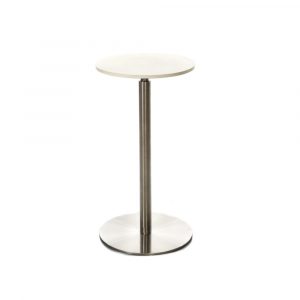 "ZAC" BAR TABLE - WHITE