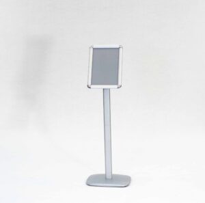 Poster stands - silver A4