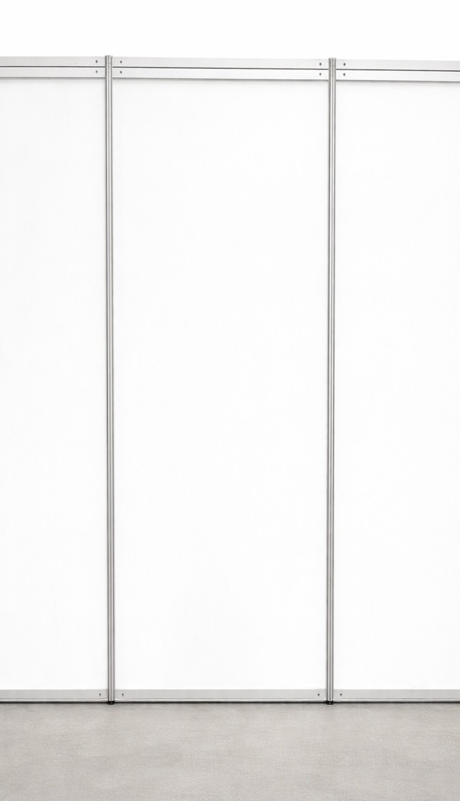 Exhibition walls 0,5m - white
