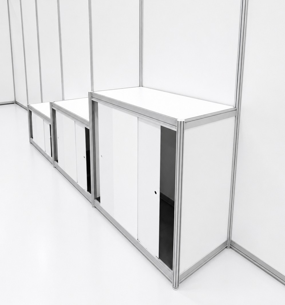 Cabinet with sliding doors - height 50 cm - Image 3