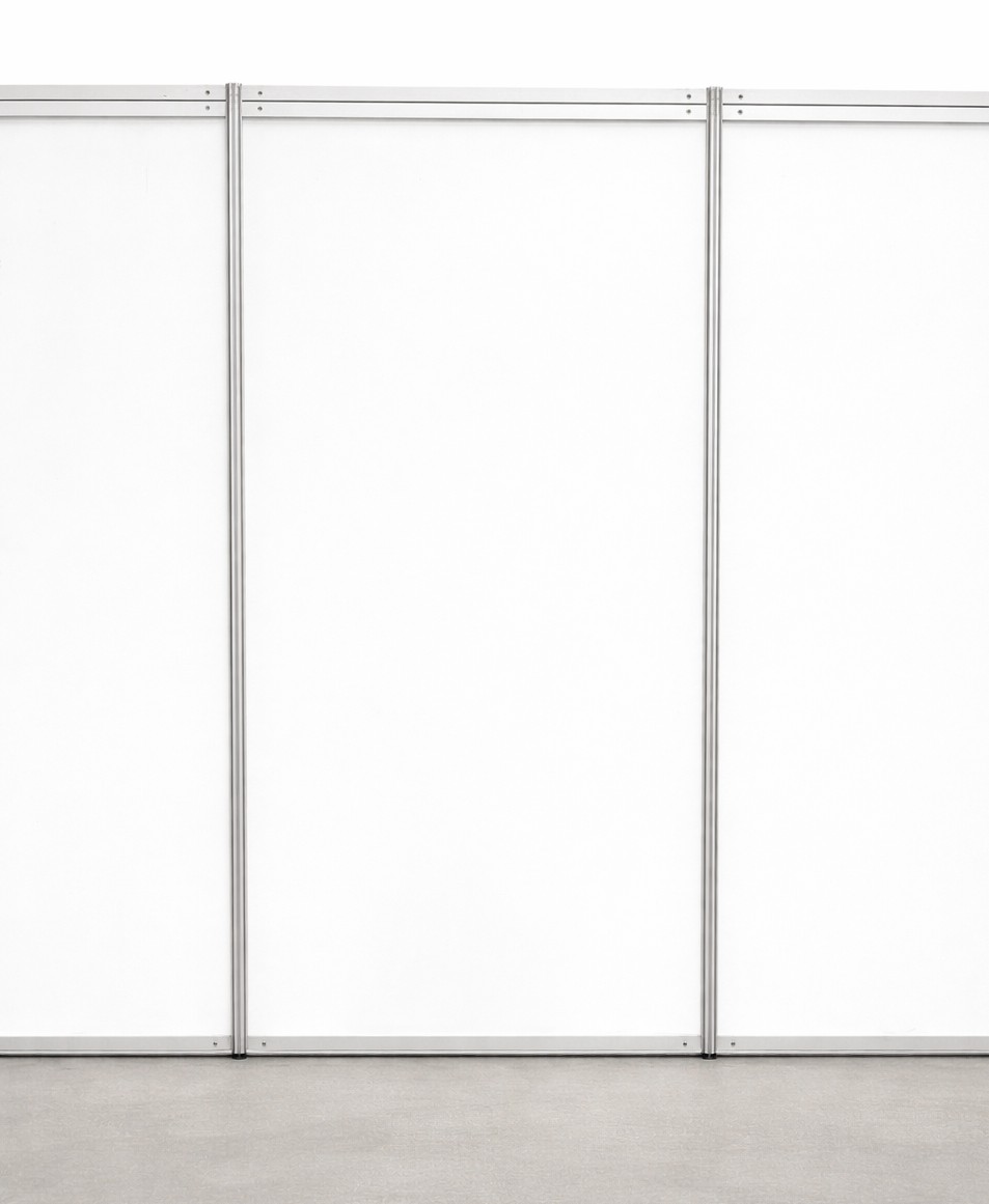 Exhibition walls 1m - white