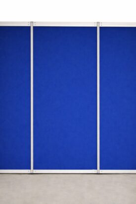 Exhibition walls 0,5m - blue