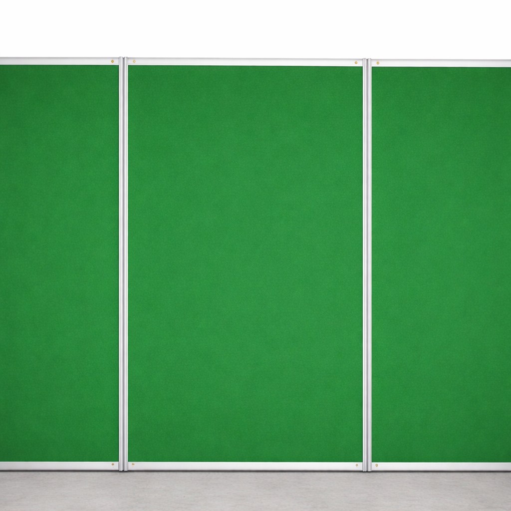 Exhibition walls 1m - green