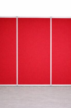Exhibition walls 1m - red