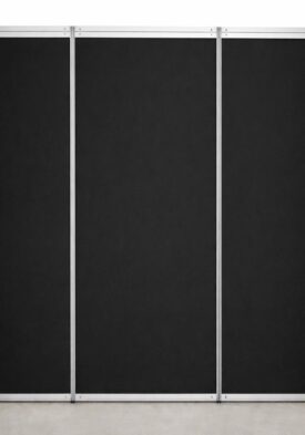 Exhibition walls 0,5m - black