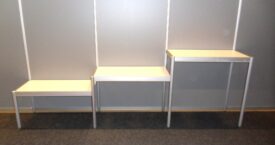 Wall-Mounted Shelf with Legs - 50 cm High
